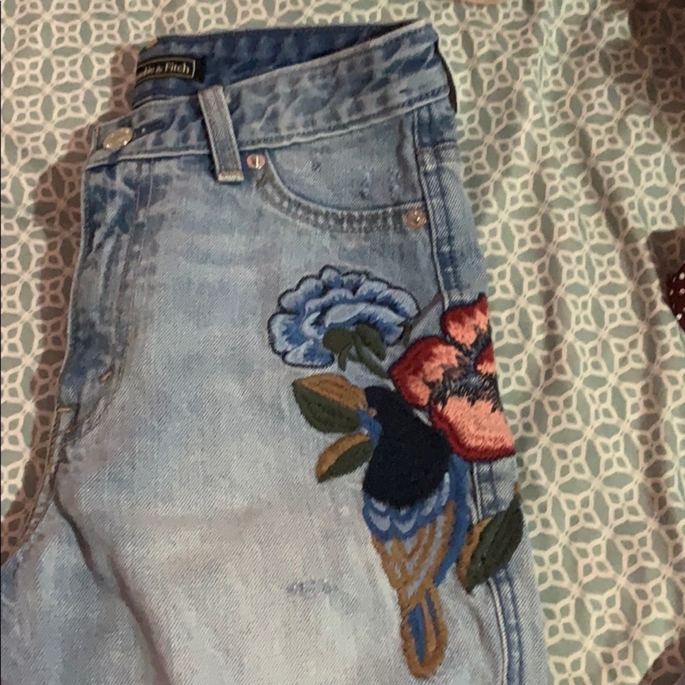 High rise super skinny jeans